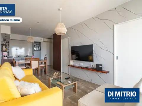 Departamento 2 ambientes con 1 baño