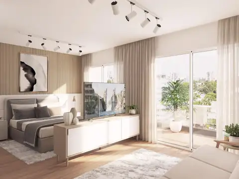 Departamento 3 ambientes con 1 baño