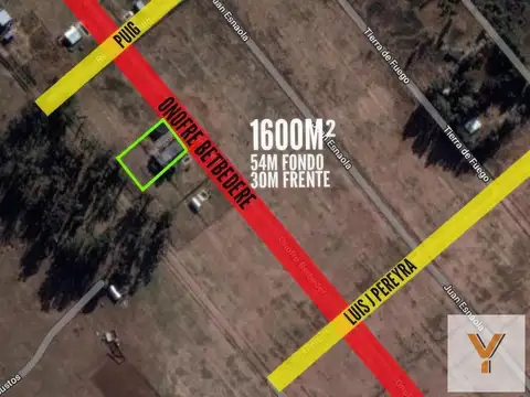 Terreno en venta - 1600 mts2 - La Reja