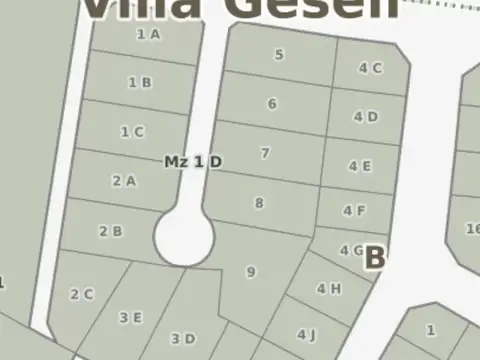 Lote Unifamiliar - Zona Norte - Villa Gesell