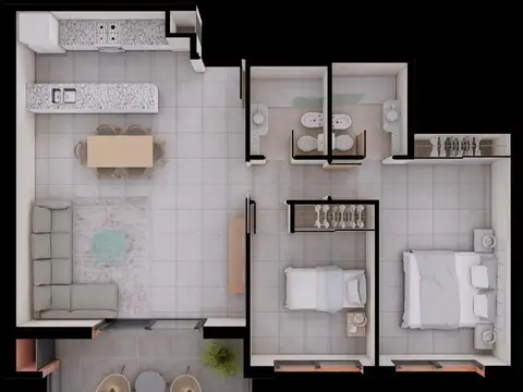 Departamento en Venta de 4 ambientes