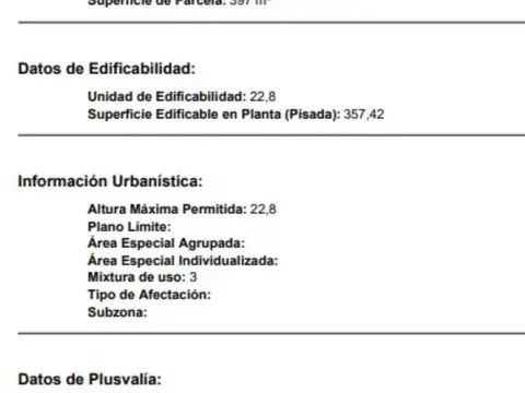 Terreno en Venta en Almagro, USD 440.000