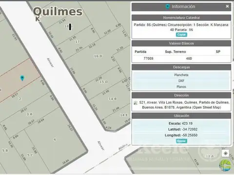 Terreno Apto desarrollo