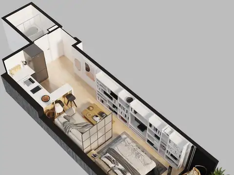 Departamento en Venta en Colegiales, USD 126.900