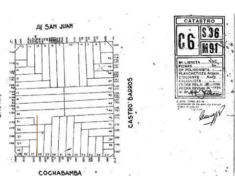 VENTA LOTE PARA DESARROLLO -  BOEDO