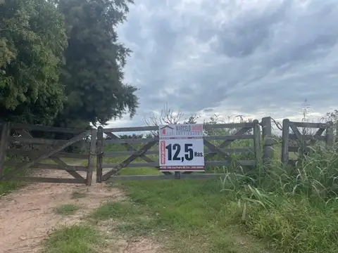  Campo en venta de 12,5 has agrícolas