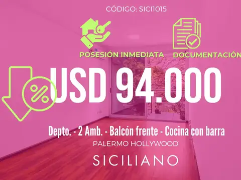 Departamento en Palermo