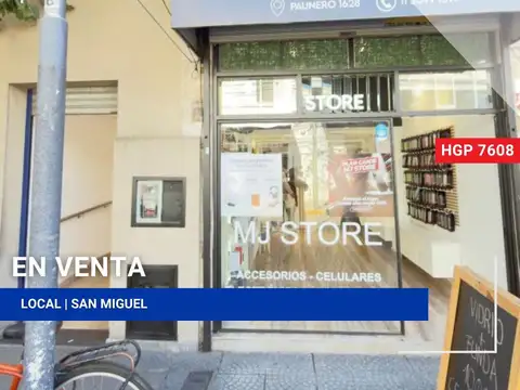 Local - Venta - Argentina, San Miguel - Paunero 1628