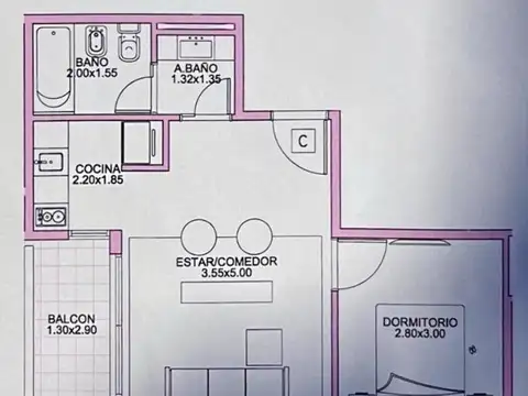 Departamento en Venta al Este