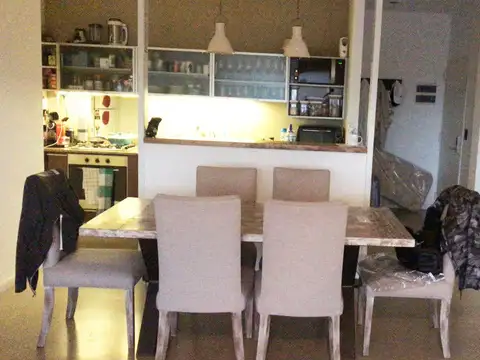 Departamento 2 ambientes con 2 baños