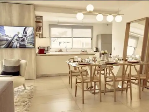 Departamento 2 ambientes con 1 baño