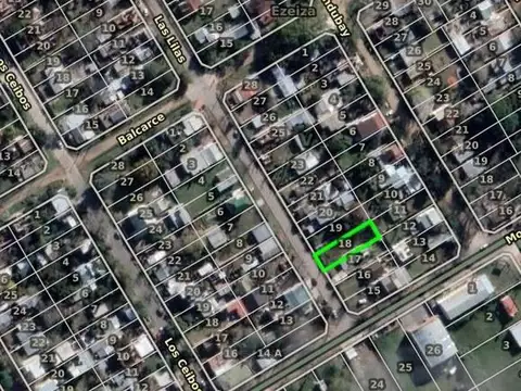 Terreno en Venta en Ezeiza, USD 48.000