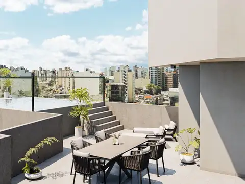 Departamento 2 ambientes con 1 baño