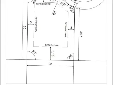 Terreno en Venta de 637,0 m2