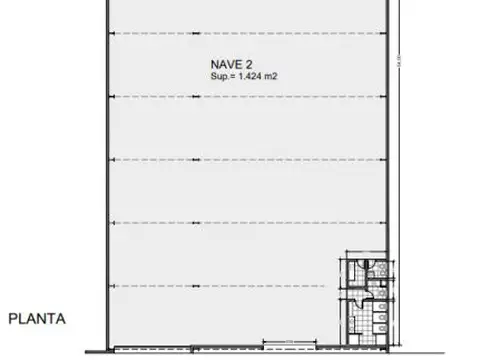 Parque Industrial Alvear- Nave 1424m2