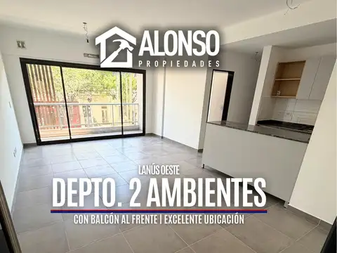 Departamento 2 Ambientes con Balcón en Venta en Escalada