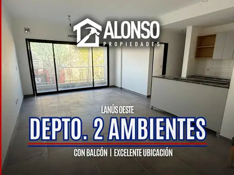 Departamento 2 Ambientes con Balcón en Venta en Escalada