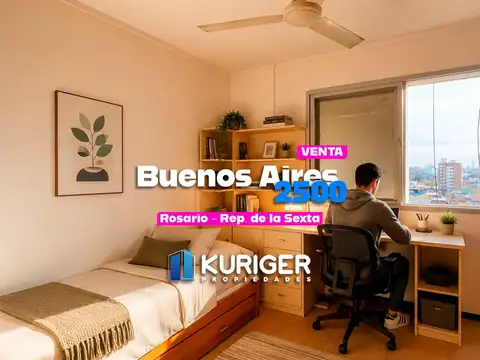 Depto. 2 dormitorios a la venta. Apto crédito. República de la Sexta