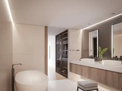 Departamento 3 ambientes con 2 baños