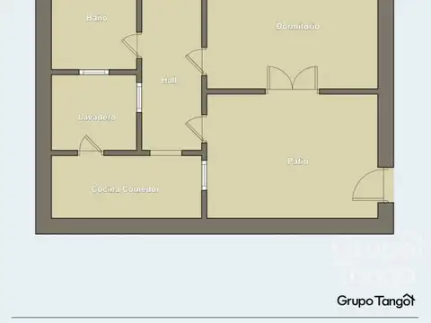 Departamento en Venta de 1 dormitorio
