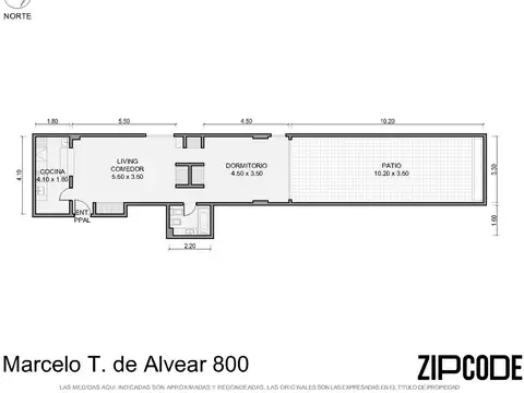 M.T. De Alvear al 800