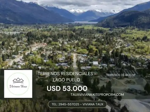 Terreno en Venta en Lago Puelo, Cushamen