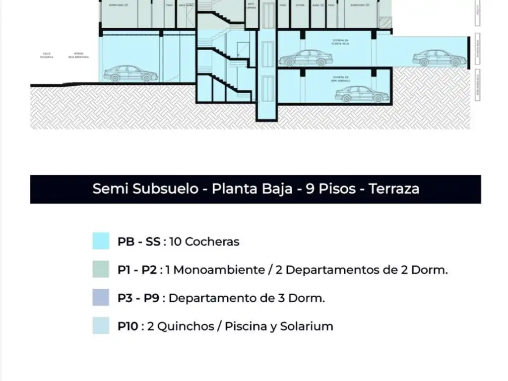 Riva 832 de  2 y 3 Dormitorios