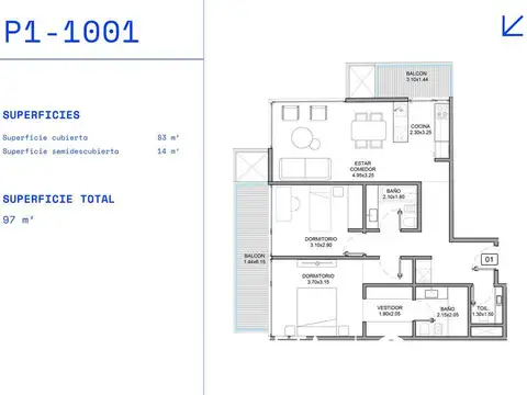 Departamento en Venta A Estrenar