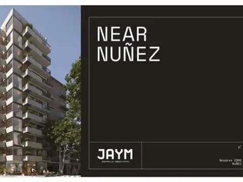 Departamento en venta en Nuñez 2 Dormitorios