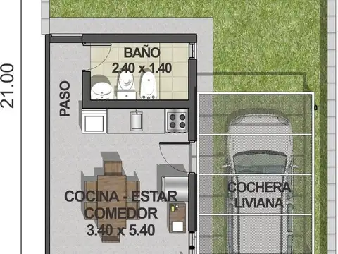Casa en Venta en Cordoba, USD 7.700
