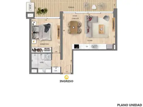 Departamento - Carrasco