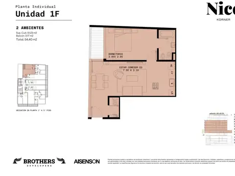Departamento en Venta en Villa Urquiza, USD 189.638