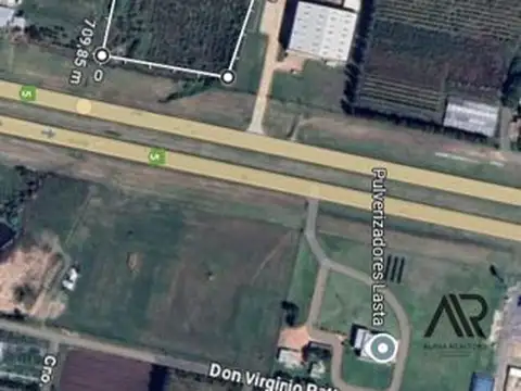 Terreno en Venta 135  mts Frente