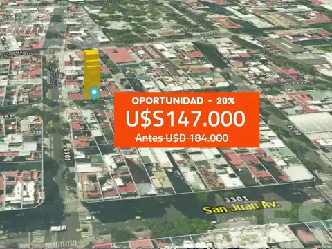 Terreno en  Venta en Boedo Humberto Primo 3400