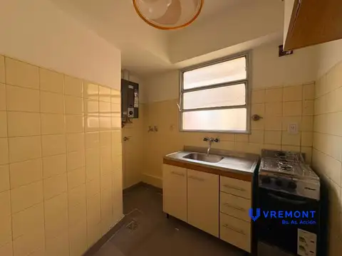 Departamento 2 ambientes con 1 baño