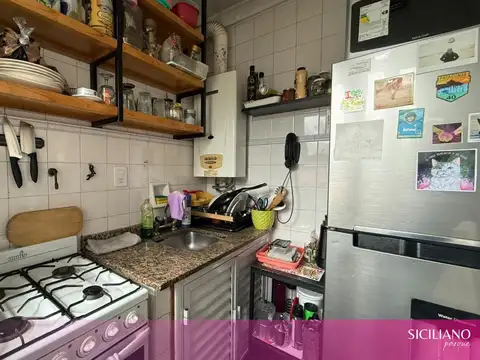 Departamento 2 ambientes con 1 baño