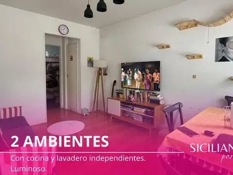 Venta - Departamento - 2 Ambientes - Constitución - Cocina independiente