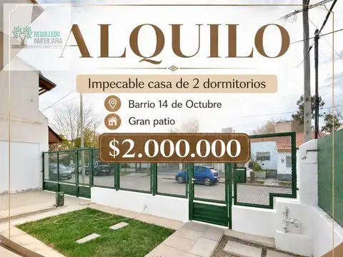 Casa en alquiler