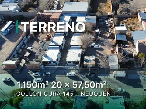 Venta terreno apto desarrollo Collon Cura Neuquen