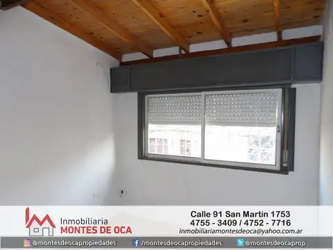 Departamento 2 ambientes con 1 baño