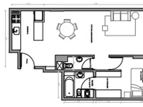 Departamento en Venta de 1 dormitorio