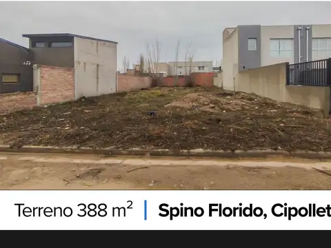 Terreno en Venta B° Spino Florido  CIPOLLETTI 