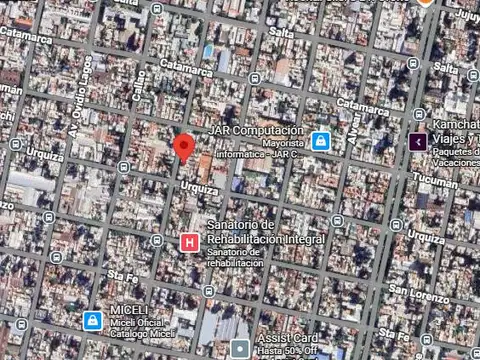 Terreno en Venta 35  mts Fondo