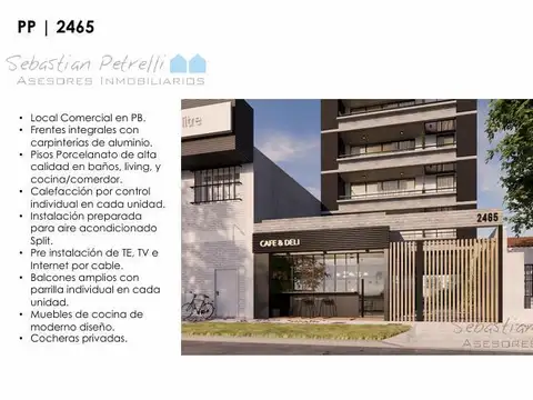 Departamento en Venta de 2 ambientes