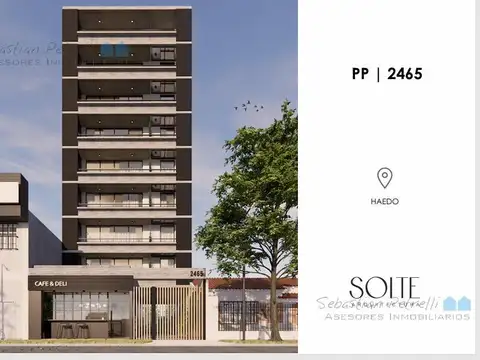 Departamento en venta de 2 ambientes en construcción en Haedo, Morón - Ideal Inversor