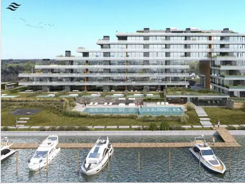 Depto 3 amb en PB con Jardin y Pileta Propia -Nordelta-  Vista Bahía