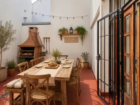 PH tipo casa 4 ambientes con cochera y patio sin expensas