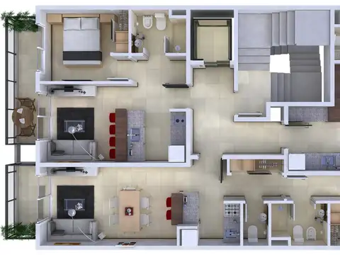 Lavalleja 929 de  1 y 2 Dormitorios