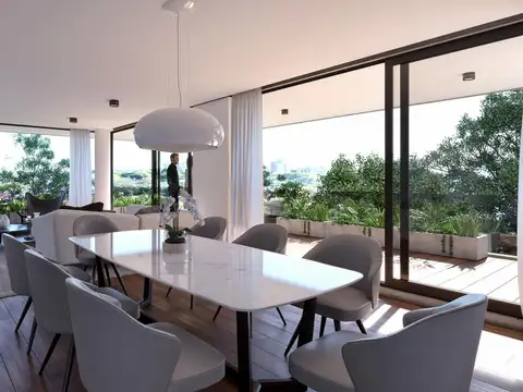 Departamento 5 ambientes con 4 baños