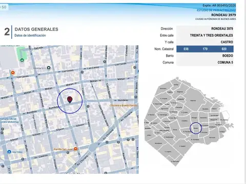 Terreno en Venta en Boedo, USD 135.000